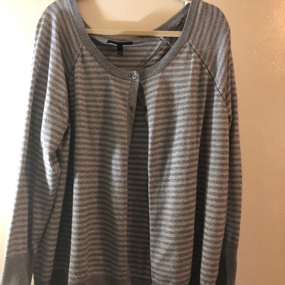 Silver sweater